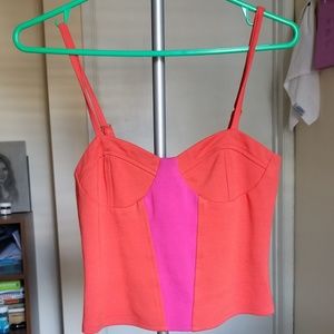 Urban Outfitters corset crop top